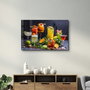 Wallity VFT-2051 Pintura Decorativa de Vidrio Templado Multicolor 46 x 72 cm